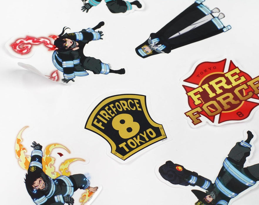 SD Toys USA FIRE Force Stickers Set