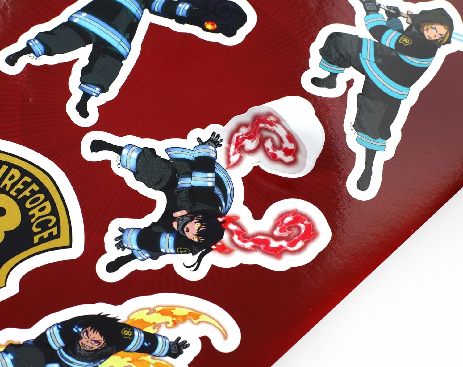 SD Toys USA FIRE Force Stickers Set