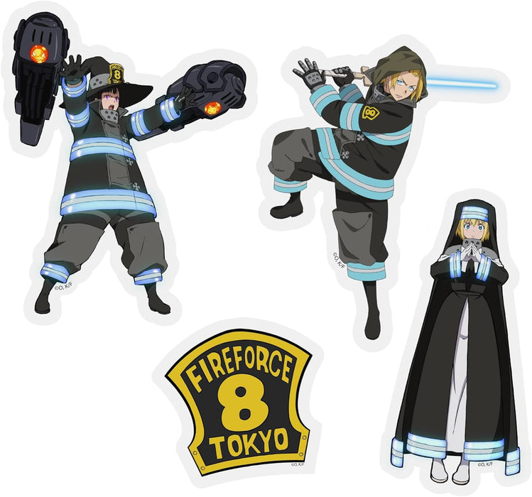 SD Toys USA FIRE Force Stickers Set