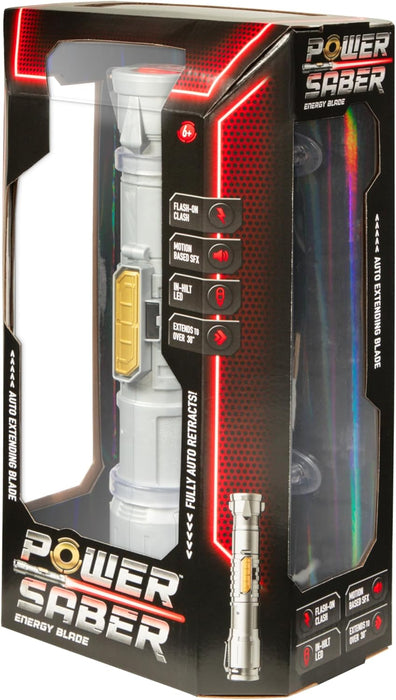 Red | Auto Extending 30" LED Energy Blade | With Motion Based Light and Sound Effects | Recommended Ages 6+