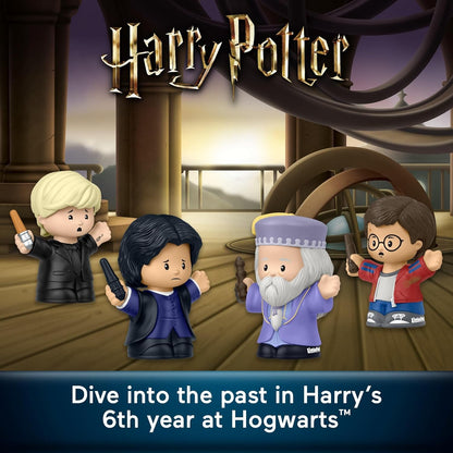 Little People Collector Sondereditionsset Harry Potter und der Halbblutprinz für Erwachsene und Fans, 4 Figuren in einer Präsentationsbox, JDG33