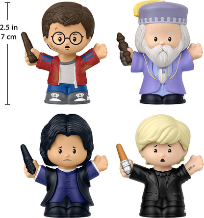 Little People Collector Sondereditionsset Harry Potter und der Halbblutprinz für Erwachsene und Fans, 4 Figuren in einer Präsentationsbox, JDG33
