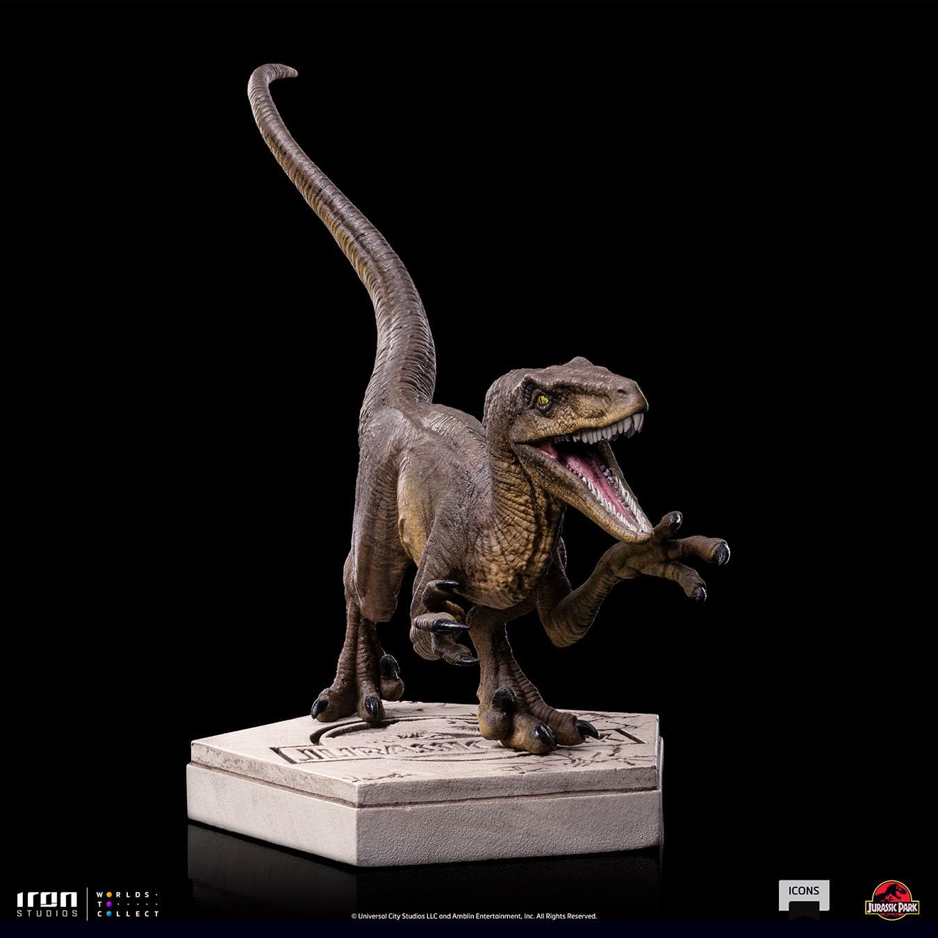 Jurassic Park - Velociraptor A - Art Scale Icons