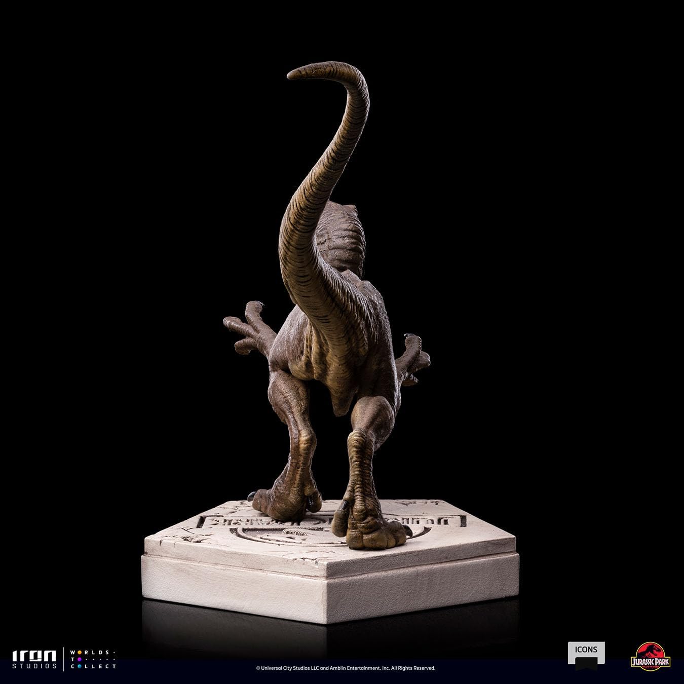 Jurassic Park - Velociraptor A - Art Scale Icons
