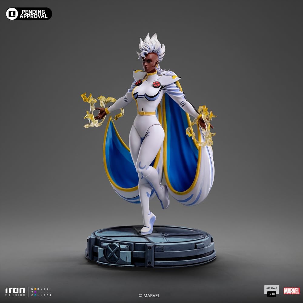 Iron Studios Statua da collezione Storm- X-Men 97 - Arte Scala 1:10 Polystone Multicolore 22,1 cm