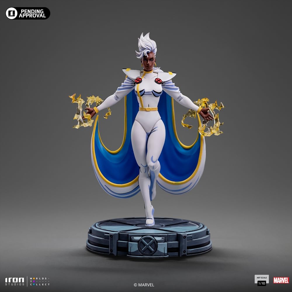 Iron Studios Statua da collezione Storm- X-Men 97 - Arte Scala 1:10 Polystone Multicolore 22,1 cm