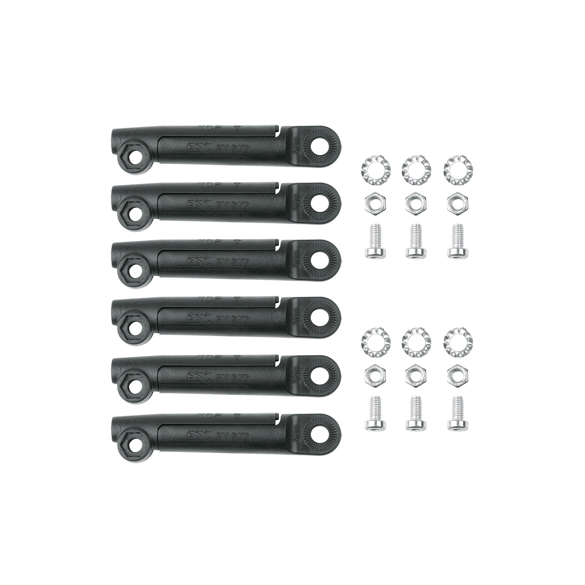 Sks Replacement 6 X Fixing Adapter Esc For 4.5Mm U-Stays