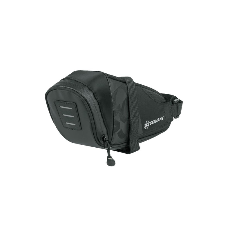 SKS GERMANY RACER EDGE Fahrradtasche für Rennrad, Fahrradzubehör (aerodynamische Tasche mit Klettverschlussbefestigung, laminierter & wasserdichter Reißverschluss mit Easy-Zip