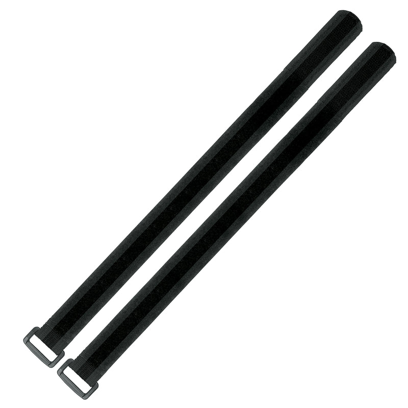SKS Klettbänder für Speedrocker, Mudrocker und Veloflexx, 2 Stück Lenkerzubehör, Schwarz, Einheitsgröße