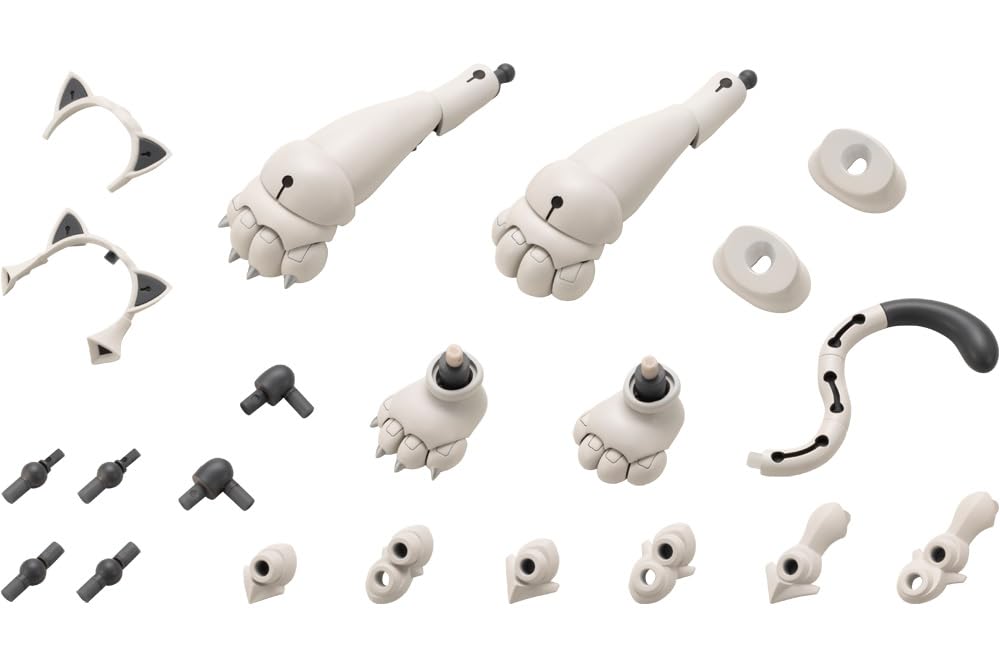 Kotobukiya M.S.G Modeling Support Goods, Heavy Weapon Unit 39, Cat Armor Unit 01, Total Length: Approx. 2.6 inches (67 mm), Non-scale, Plastic Model