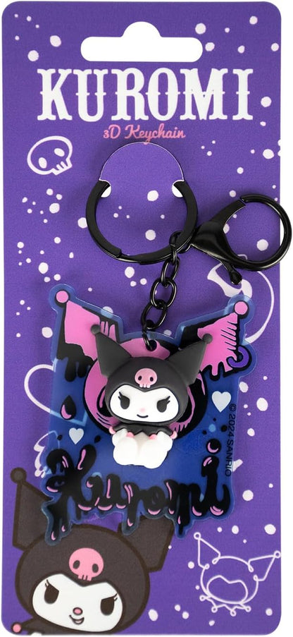 Sanrio 3D Acrylic Keychain Kuromi
