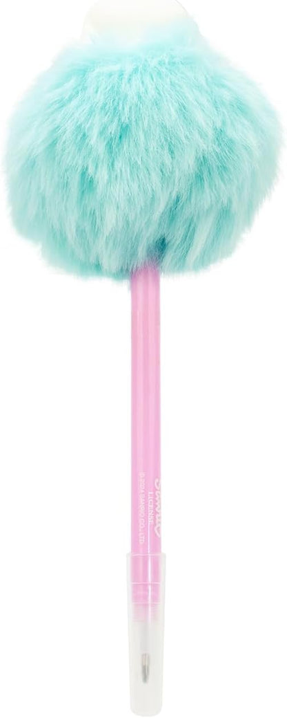 Blue Sky Studios Bonito bolígrafo con pompón Cinnamoroll - Sanrio anime merch para niñas - Bolígrafos para niñas perfectos para el colegio y la oficina