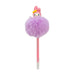 Cute My Melody pompom pen - Sanrio anime merch for girls - Perfect girls pens for school and office supplies