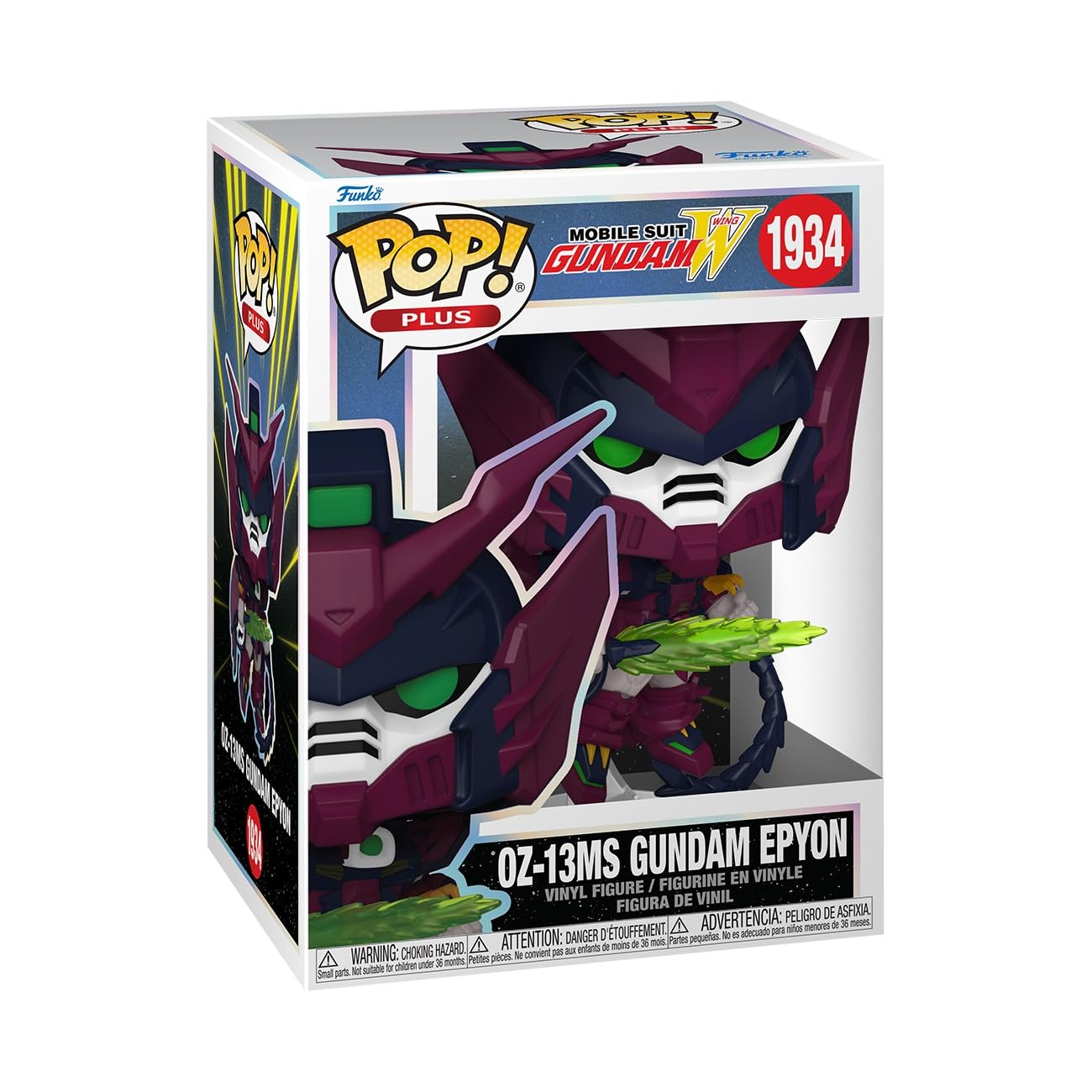 Funko Pop! Plus: MSGW - Gundam Epyon - Mobile Suit Gundam Wing - Collectable Vinyl Figure - Gift Idea - Official Merchandise - Toys for Kids & Adults - Anime Fans - Model Figure for Collectors
