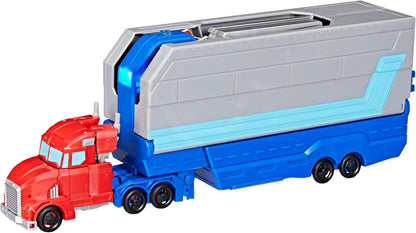 Transformers EarthSpark Optimus Prime Battle Trailer Playset