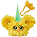 Furby Furblets Hoo-Lah Pineapple Mini Friend, 45+ Sounds & Music, Speaks Only Furbish, Electronic Plush Toys for 6 Year Olds & Up, Yellow & Green