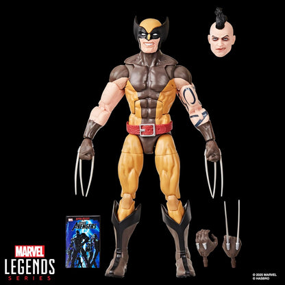 Marvel Legends Series Daken (Wolverine) Avengers Action Figure, Black