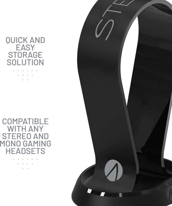 Stealth Gaming Headset Stand + Base-Bk