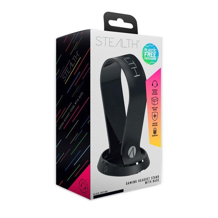 Stealth Gaming Headset Stand + Base-Bk