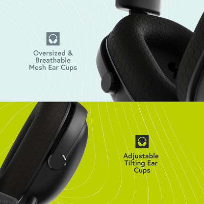 styletech Laptop and PC Headset compatible with Windows, Mac and Console - Black
