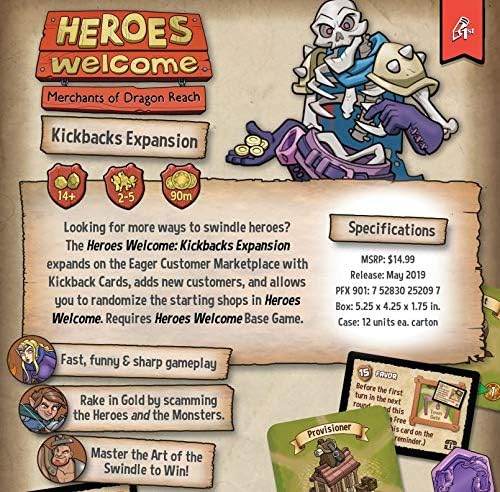 Heroes Welcome: Kickbacks Expansion