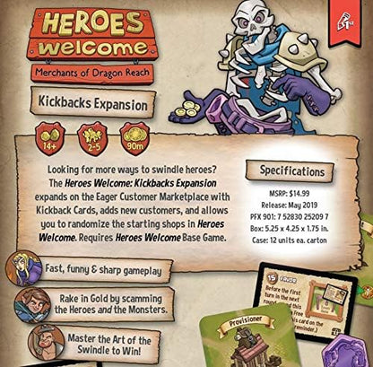 Heroes Welcome: Kickbacks Expansion