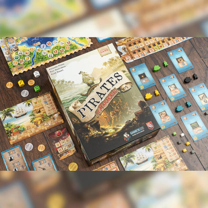Capstone Games Pirates of Maracaibo Board Game Base Game 1 to 4 Players Ages 13+