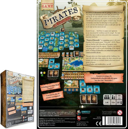 Capstone Games Pirates of Maracaibo Board Game Base Game 1 to 4 Players Ages 13+