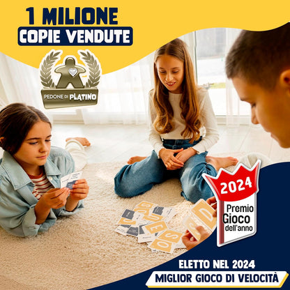 ATM Gaming Quickstop – Gioco di Società per Famiglia Ed Amici – Gioco di Carte – Perfetto per Creare Atmosfera – AA 2 bis 7 Giocatori – Italienisch