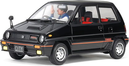 TAMIYA 24369 1:24 Honda City Turbo with Scooter (1) - Model Building, Plastic Kit, Hobby, Crafts, Gluing, Model Kit, Model, Plastic Model Building, Car Kit