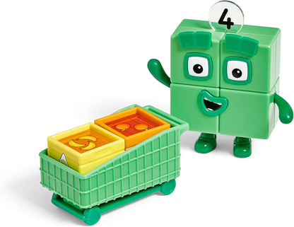 Learning Resources Numberblocks Add It Up Mini Market, Role Play Toy, Counting Toy for Toddlers, Learning Toys for Kids 3-5, Gifts for Kids, Ages 3 4 5+