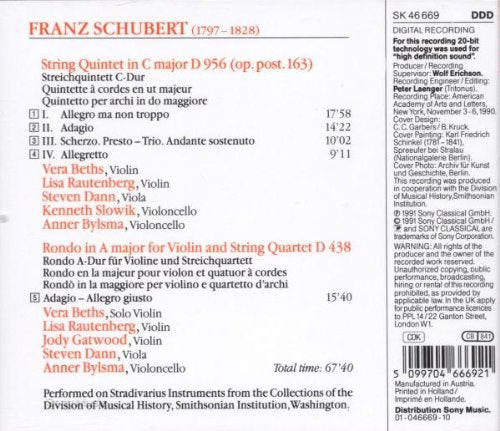 Streichquintett d 956