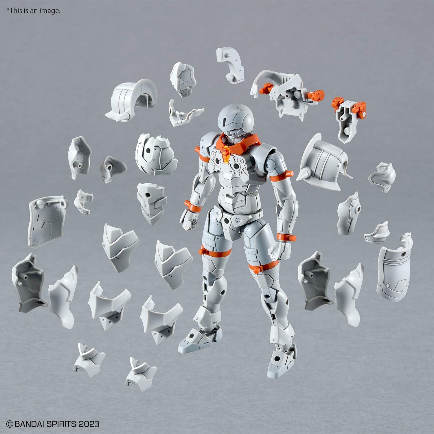 Bandai Spirits 30MF Rebel Fighter Color Coded Plastic Model