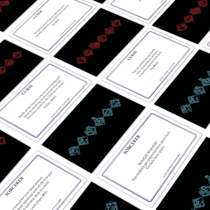 Winning Moves Jujutsu Kaisen Monopoly classic board game is perfect for 2–6 players and makes a great gift for fans aged 14 and up