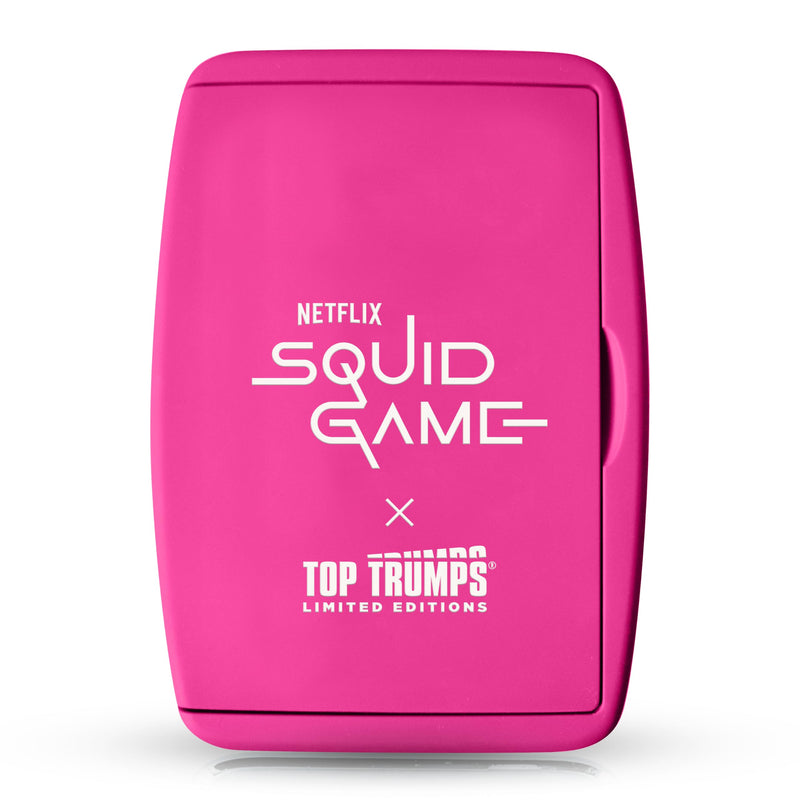 Top Trumps Squid Game Limited Edition Entertaining Dedicated Deck Card Game for 2 plus players makes a great gift for ages 17 plus