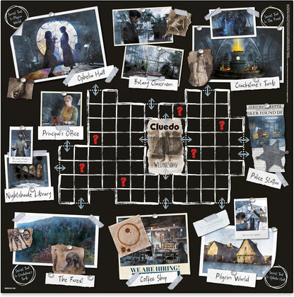 Winning Moves Wednesday Cluedo classic board game perfect for 2–6 players and makes a great gift for fans aged 12 and up