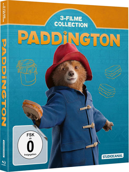 Paddington - 3 Filme Collection (3 Blu-rays