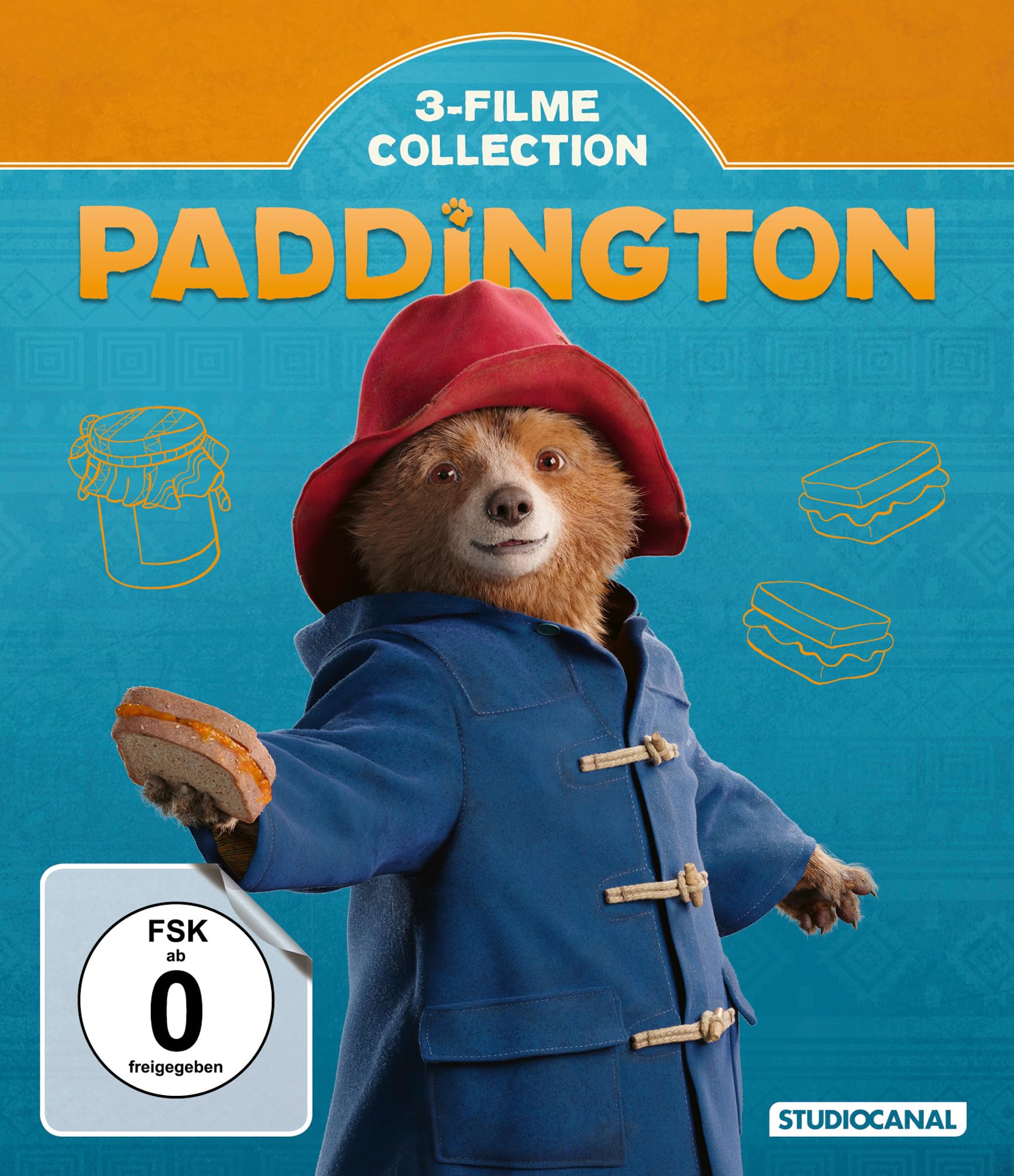 Paddington - 3 Filme Collection (3 Blu-rays