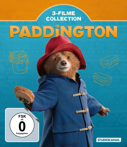 Paddington - 3 Filme Collection (3 Blu-rays