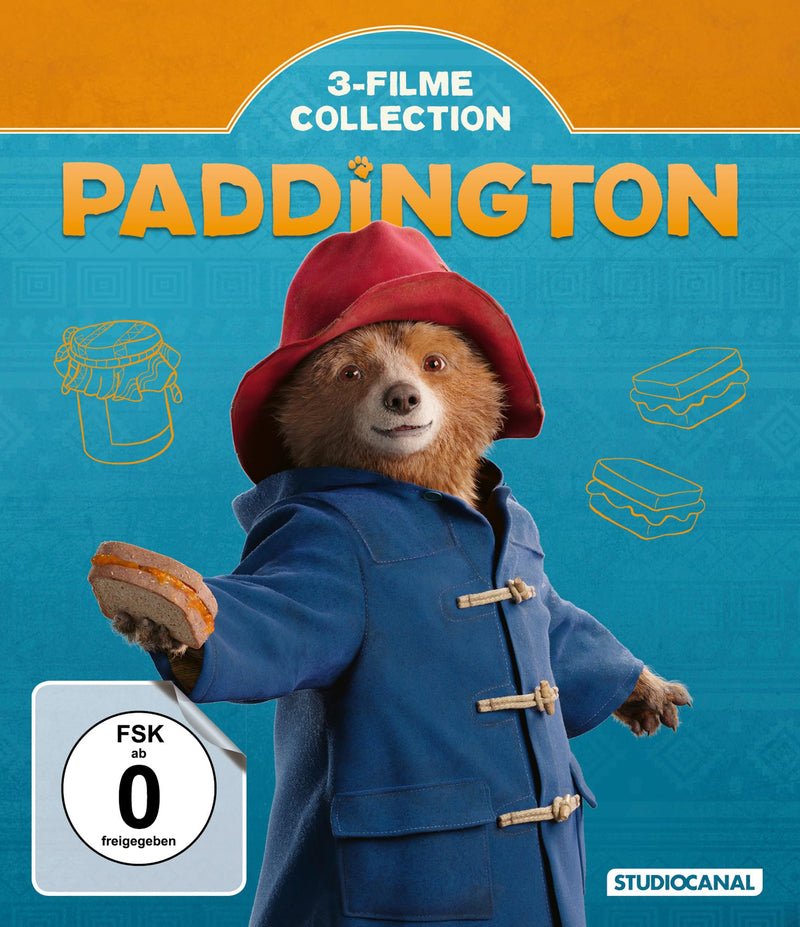 Paddington - 3 Filme Collection (3 Blu-rays