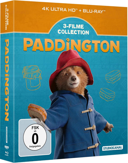Paddington - 3 Filme Collection (3 4K Ultra HDs + 3 s)