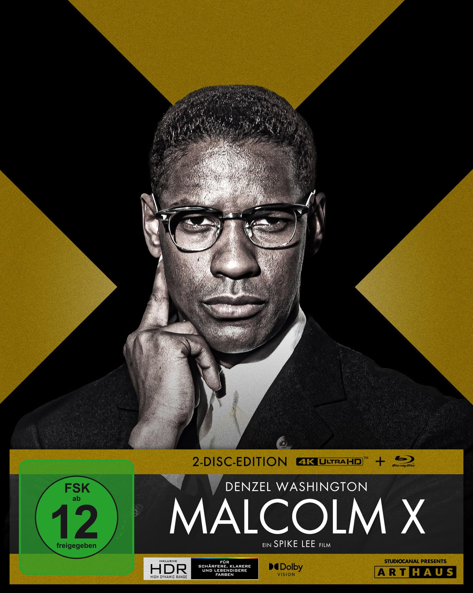 Malcolm X - Mediabook (4K Ultra HD)