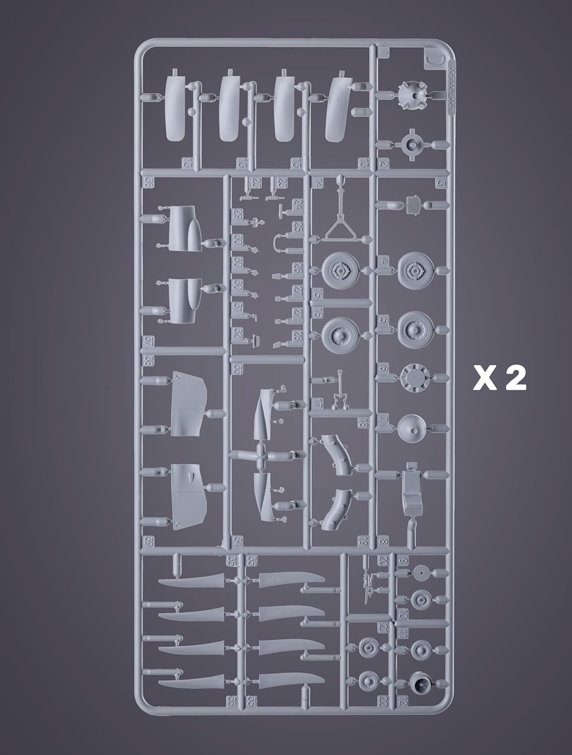 Heller HEL82300 Modelbouwset, Ongelakt
