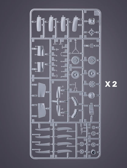 Heller HEL82300 Modelbouwset, Ongelakt