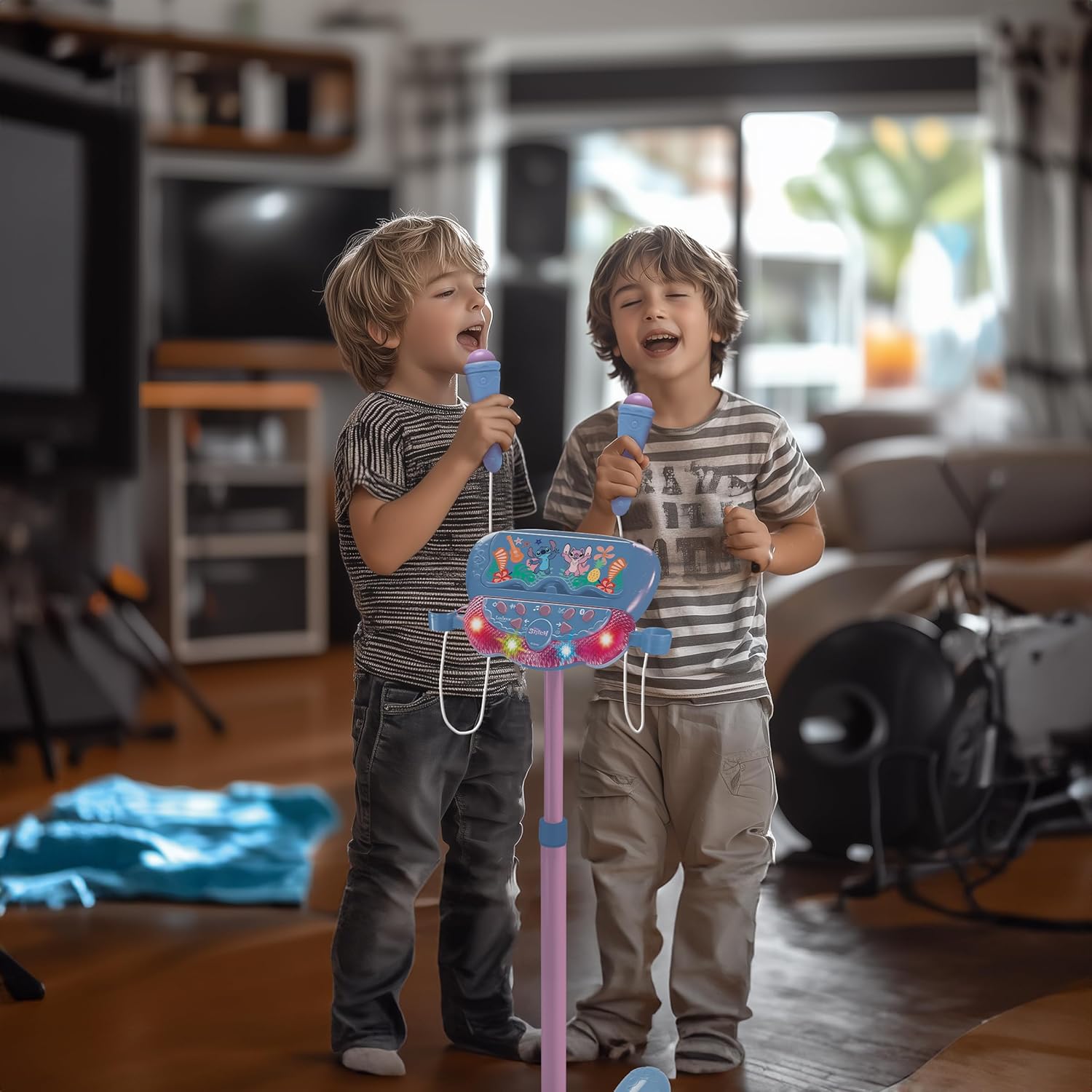 Lexibook - Stitch Adjustable Stand With 2 Mic  (S160D)