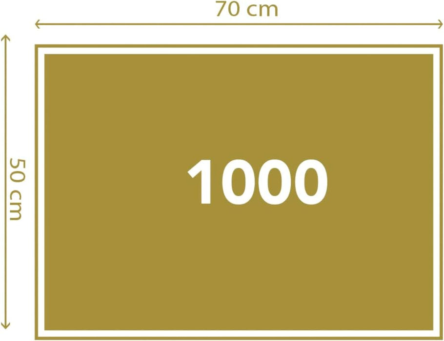 Clementoni 39776 Hochwertige Kollektion San Francisco – 1000 Teile – Puzzle für Erwachsene, hergestellt in Italien, Mehrfarbig