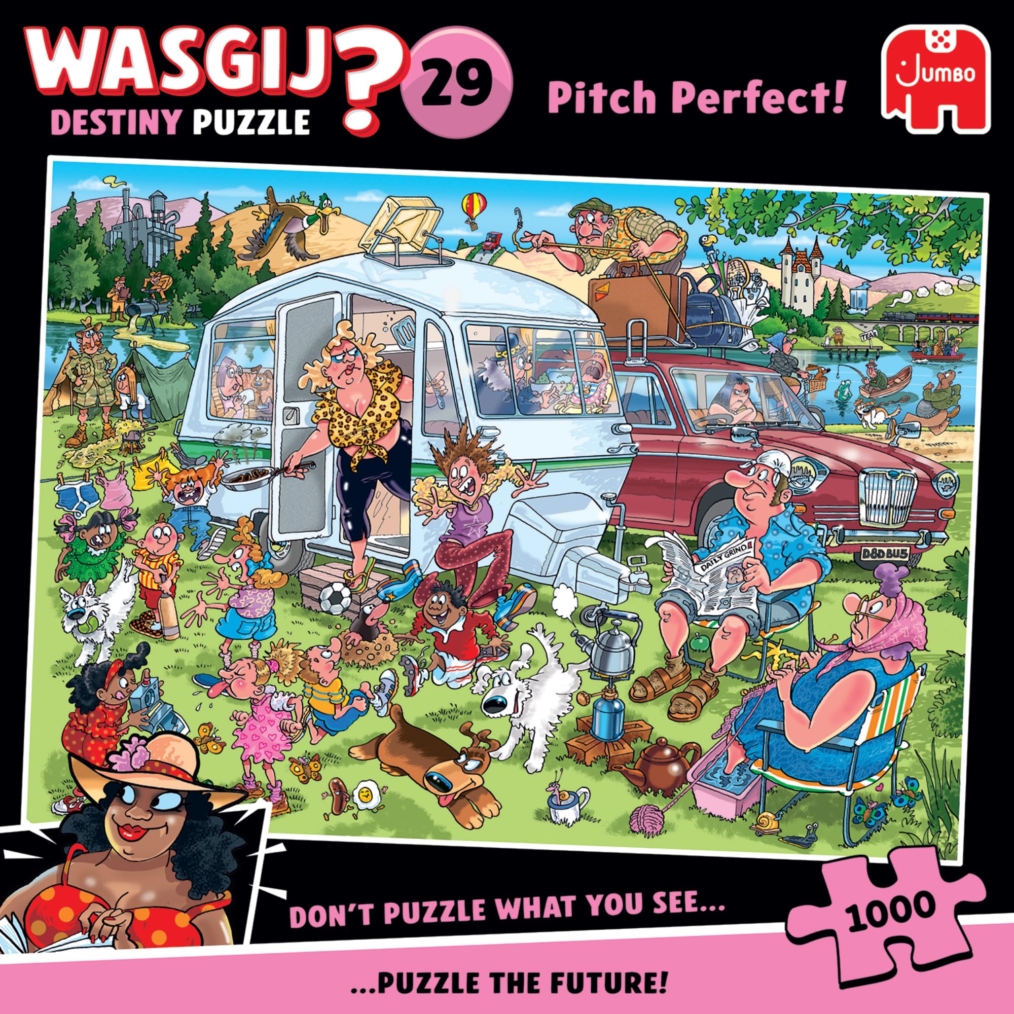 Wasgij- Piych Rompecabezas de 1000 Piezas, Multicolor (Jumbo 1110100507