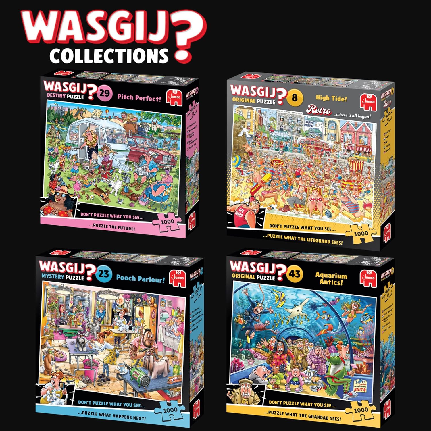 Wasgij- Piych Rompecabezas de 1000 Piezas, Multicolor (Jumbo 1110100507