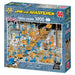 Jan Van Haasteren Oldtimers - JVH - Forth! - Go Forth! - Adult Puzzle - Humorous - 100% Recycled Cardboard - 1000 pieces - Jumbo