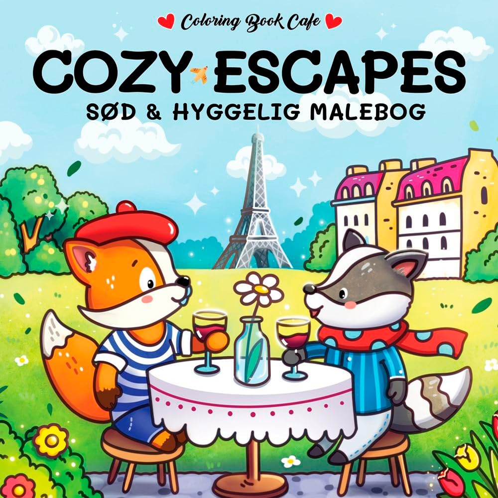 Cozy Coloring Cozy Escapes Cute and Cozy Coloring Books